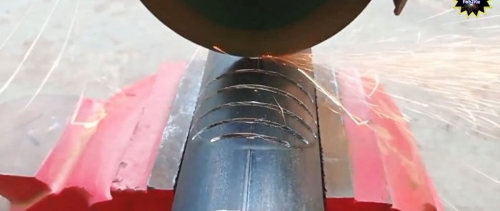 Inserimento di un tubo in un tubo, come contrassegnare e tagliare correttamente la zona di giunzione senza attrezzi speciali