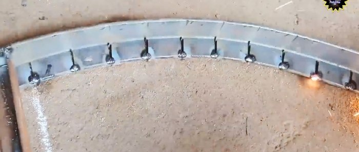 How to make a heavy-duty arched box from angle steel