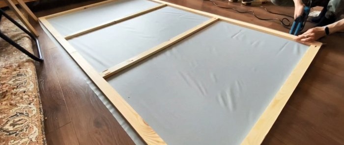 How and from what to inexpensively make a 100-inch projector screen