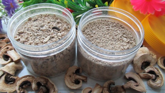 Kako napraviti prah od gljiva kod kuće