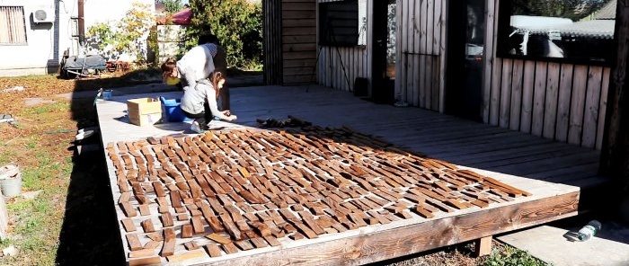 كيفية صنع ديكور حائط خشبي مبتكر من الخشب الخردة