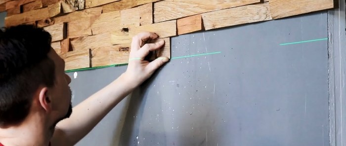 Comment réaliser une décoration murale créative en bois à partir de chutes de bois