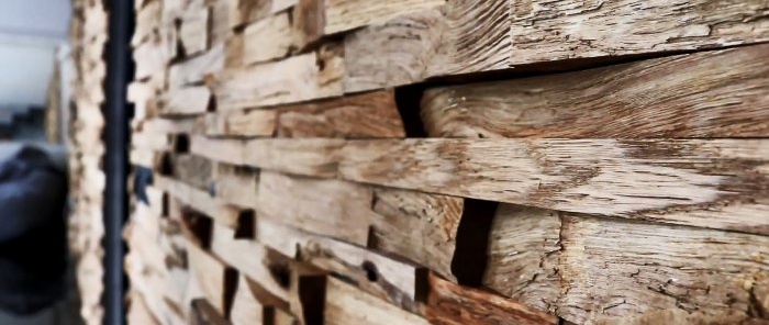 Wie man aus Altholz kreative Wanddekorationen aus Holz herstellt