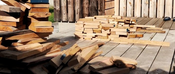 كيفية صنع ديكور حائط خشبي مبتكر من الخشب الخردة