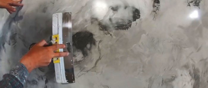 Kako jeftino napraviti realističnu imitaciju mramora pomoću venecijanske žbuke