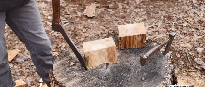Kā no koka blokiem izgatavot darbnīcas grīdu