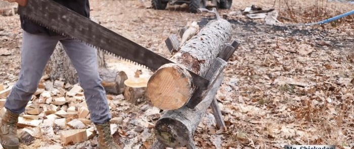كيفية صنع أرضية الورشة من الكتل الخشبية