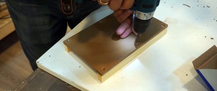 Ako vyrobiť prípravok na frézku pre rybinový spoj krabice