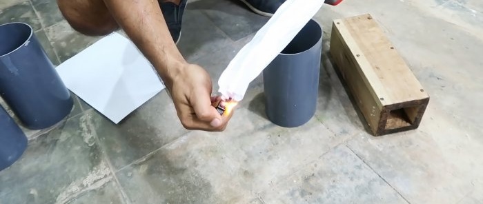 3 būdai, kaip iš apvalaus PVC vamzdžio padaryti kvadratinį