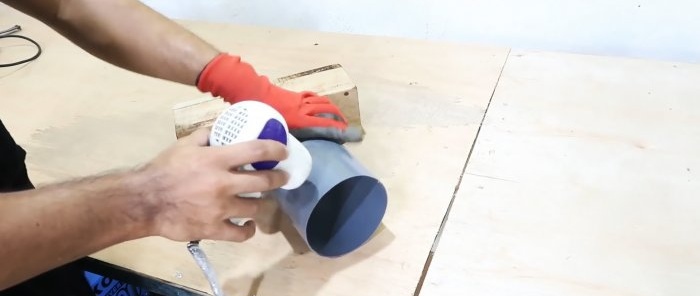 3 modi per realizzarne uno quadrato da un tubo tondo in PVC