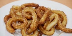 Churros - a quick dessert made from the simplest ingredients