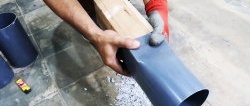 3 načina kako napraviti četvrtastu od okrugle PVC cijevi