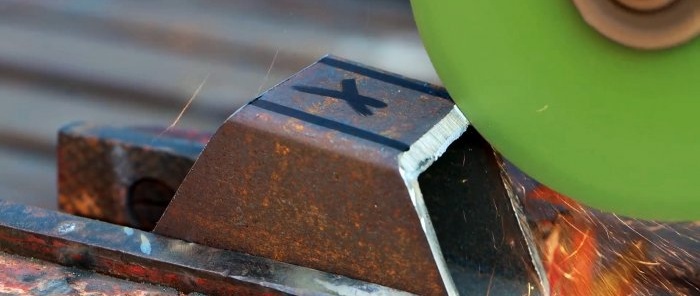 Wie man aus Metallresten einen einfachen Türstopper herstellt