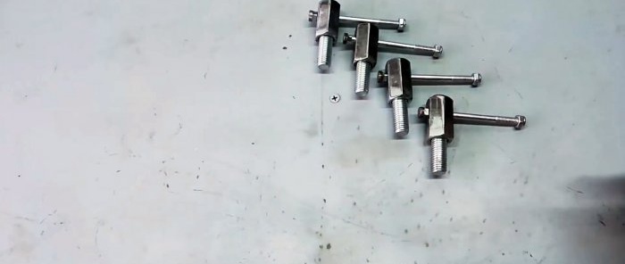 How to make simple long clamps from a profile
