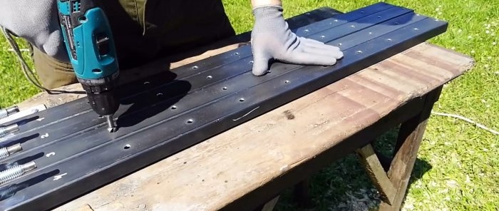 Hoe maak je eenvoudige lange klemmen van een profiel?