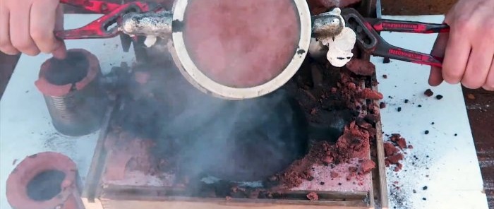 Hur man gjuter en remskiva till en remslip av aluminium