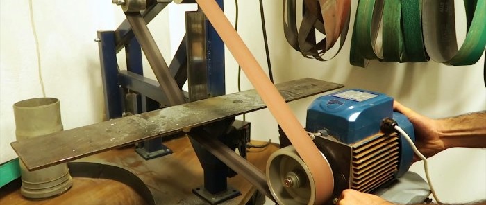 Alüminyumdan bantlı taşlama makinesi için kasnak nasıl dökülür