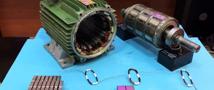 Paano i-convert ang isang asynchronous electric motor sa isang malakas na electric generator