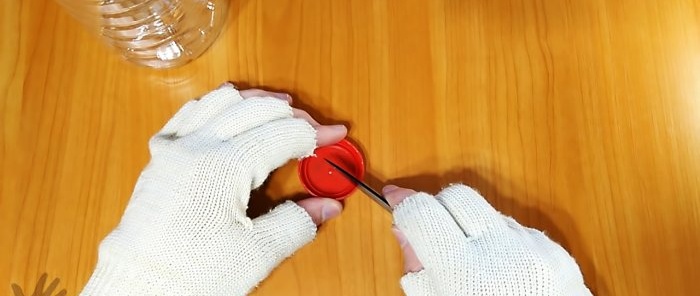 Kaip išvynioti PET butelį ant juostelės be butelio pjaustyklės
