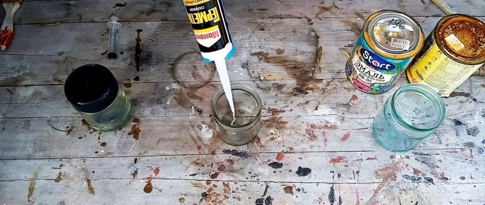 Hogyan készítsünk olcsó vízlepergető festéket a rozsda és a rothadás ellen