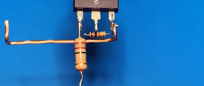 Како направити врло једноставан транзисторски индукциони грејач