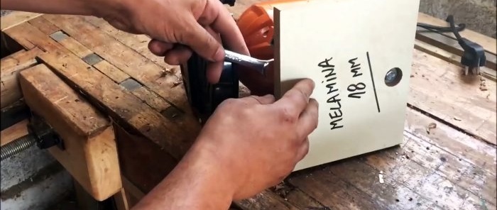 Kaip pasigaminti įtaisą peilių galandimui ant jungiklio