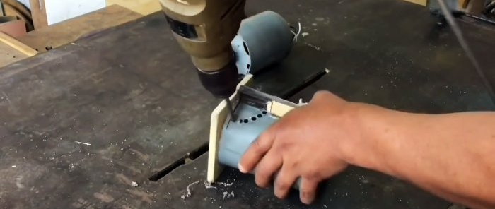 Como fazer uma fresadora manual com um liquidificador quebrado