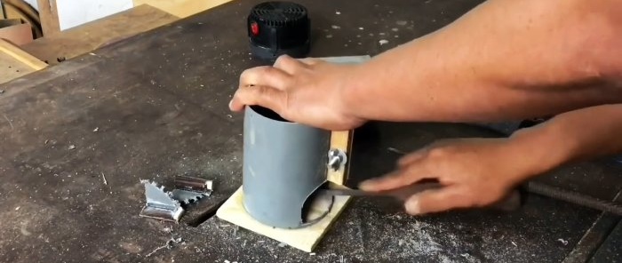 Wie man aus einem kaputten Mixer eine Handfräse macht