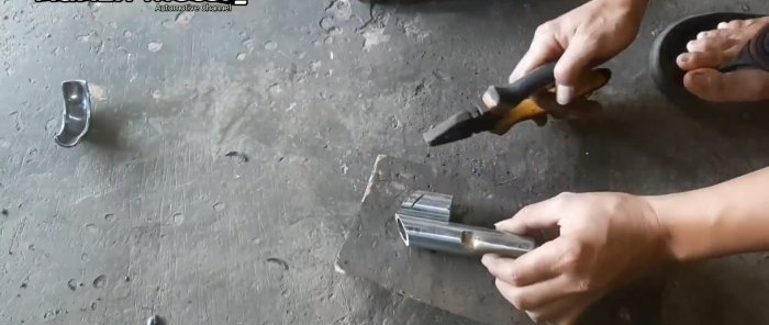 Cum să faci un îndoit de țevi pentru îndoirea în unghi drept fără blocaje
