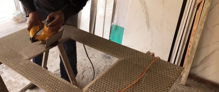 Wie man ein Waschbecken aus Keramikfliesen herstellt