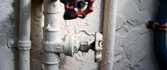 How to fix a valve leak with your own hands