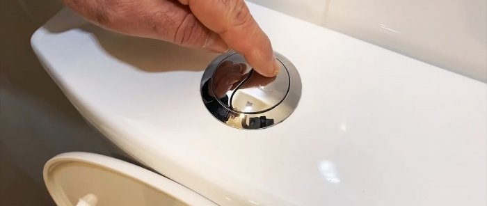 Come riparare facilmente il pulsante della cassetta del WC bloccato