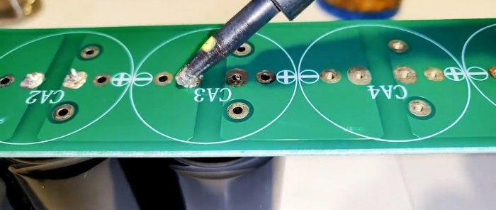 How to make a 12V 100A supercapacitor battery for any load