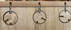 Bagaimana untuk membuat kunci gabungan mudah dari kayu