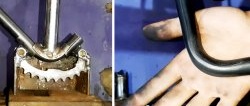 Како направити савијач цеви за савијање под правим углом без заглављивања