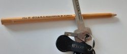 How to lubricate any lock with graphite from a pencil