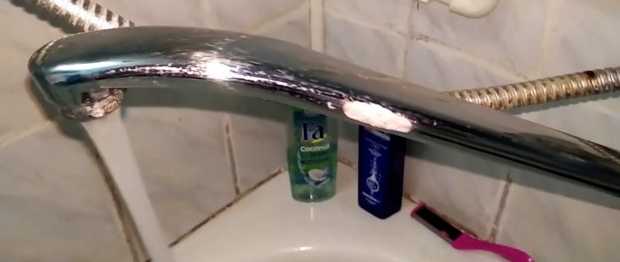 Cum să reparați rapid o fisură pe un robinet