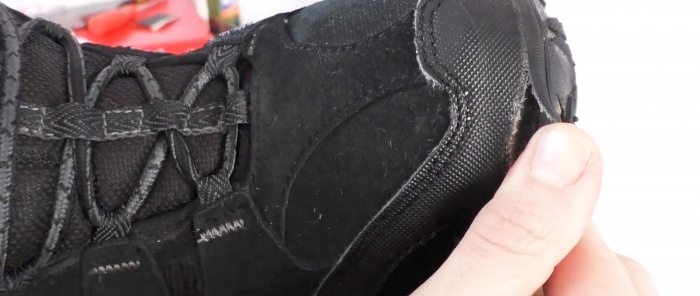 How and with what to reliably glue the sole of a shoe