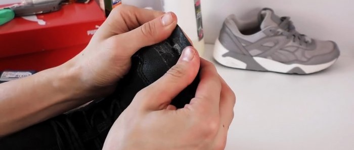 How and with what to reliably glue the sole of a shoe
