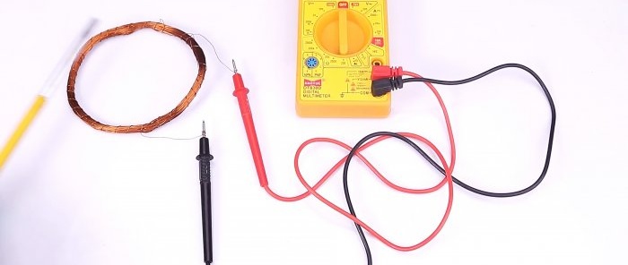 Hoe maak je een metaaldetector van een gewone multimeter