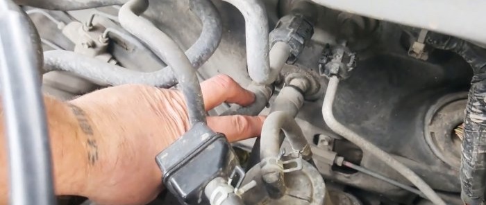 How to flush a car heater radiator without removing it