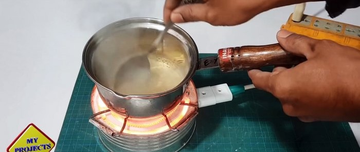 Hur man gör en kompakt 1 kW elektrisk spis