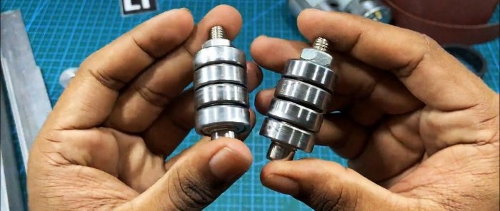 Kā izveidot kompaktu rokas dzirnaviņas, izmantojot 775 līdzstrāvas motoru