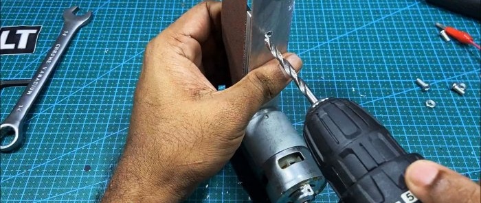 Paano Gumawa ng Compact Hand Grinder Gamit ang 775 DC Motor