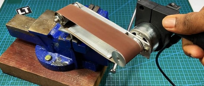 Jak vyrobit kompaktní ruční brusku pomocí stejnosměrného motoru 775
