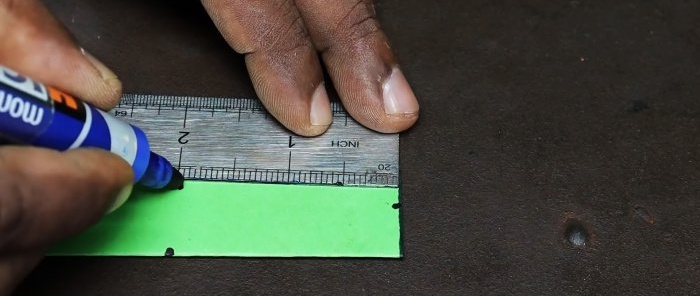 איך להכין קונוס בקצה צינור עגול