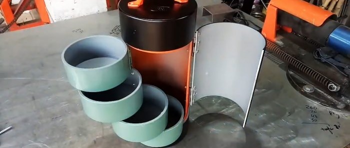 Hvordan lage en arrangør for oppbevaring av festemidler fra PVC-rør