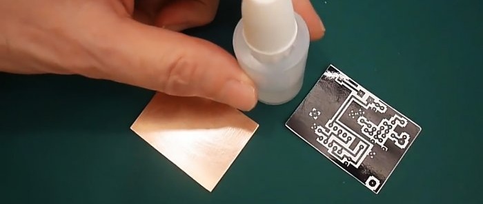 Come realizzare un circuito senza riscaldare ferro e fotoresist