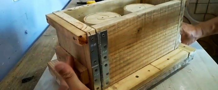 Comment fabriquer un moule pliant en bois pour fabriquer des blocs