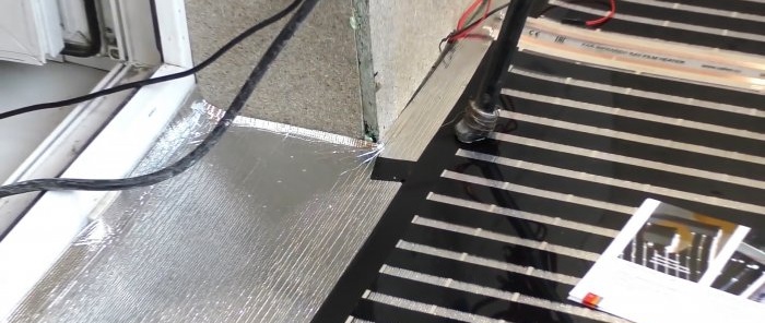 Hogyan készítsünk fűtött padlót gyorsan és olcsón 1 nap alatt az oldat keverése nélkül